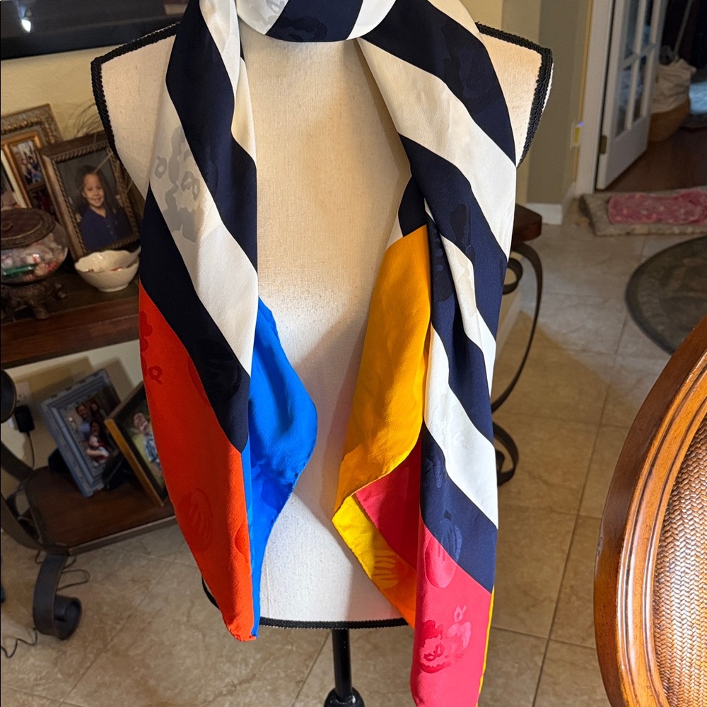 Colorful Striped Scarf - Picture 5 of 8